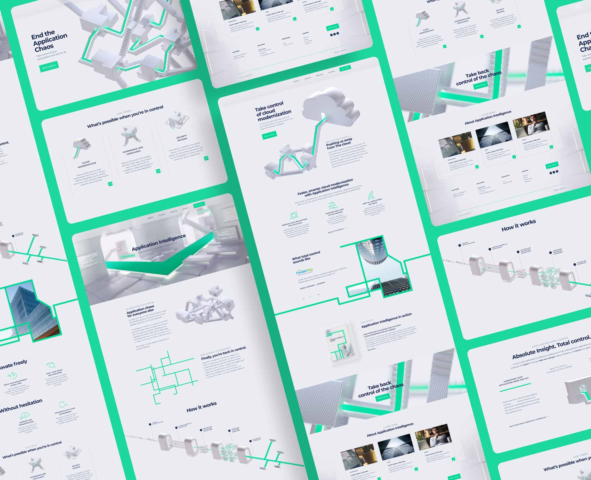 Web platform for an app intelligence software results