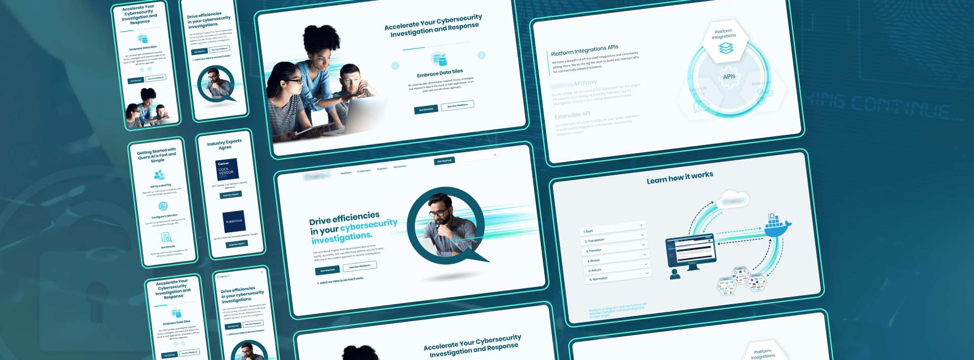 web identity for a cybersecurity product