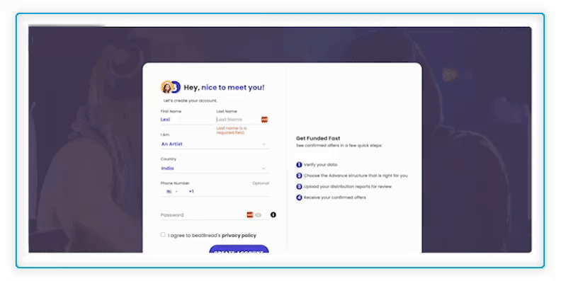 Funding Platform gif